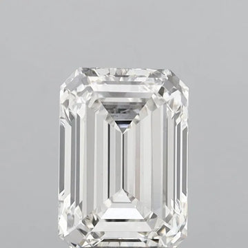 2.11ct Emerald Lab Grown Diamond (Colour G, Clarity VVS2, IGI Certified)