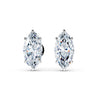 Marquise Cut Diamond Stud Earrings