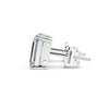 Emerald Cut Diamond Stud Earrings