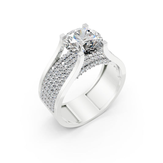 Imperial Pavé Statement Ring