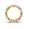 Heart Diamond Eternity Band Ring