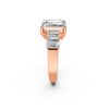 Royal Emerald Baguette Ring