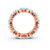 Heart Diamond Eternity Band Ring
