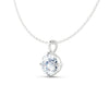 Round Solitaire Diamond Pendant