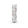Heart Diamond Eternity Band Ring