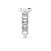 Emerald Cut Step Stone Ring Setting
