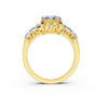 Royal Emerald Baguette Ring