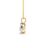 Round Solitaire Diamond Pendant