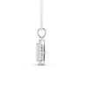 Emerald Halo Diamond Pendant