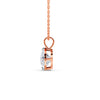 Round Solitaire Diamond Pendant