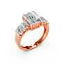 Royal Emerald Baguette Ring