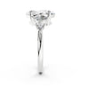 Celeste Oval Three-Stone Ring