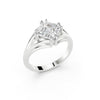 Split Shank Double Claw Solitaire Setting