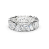 Heart Diamond Eternity Band Ring