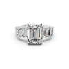 Royal Emerald Baguette Ring