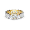 Heart Diamond Eternity Band Ring