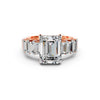 Royal Emerald Baguette Ring