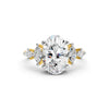 Celeste Oval Three-Stone Ring