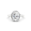 Oval Bezel Solitaire Ring Setting