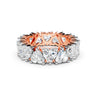Heart Diamond Eternity Band Ring