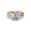 Royal Emerald Baguette Ring