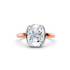 Cushion Cut Solitaire Diamond Ring