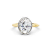 Oval Bezel Solitaire Ring Setting