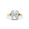 Cushion Cut Solitaire Diamond Ring