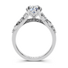 Elara Botanical Oval Setting