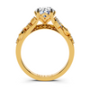 Elara Botanical Oval Setting
