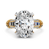 Oval Baguette Setting