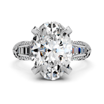 Oval Baguette Setting