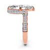 Celeste Oval Halo Setting