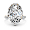 Celeste Oval Halo Setting