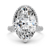 Celeste Oval Halo Setting