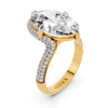 Celeste Oval Halo Setting