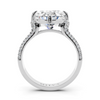 Celeste Oval Halo Setting