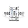 Celeste Emerald Pavé Setting