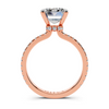Celeste Emerald Pavé Setting
