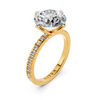Elara Round Solitaire Setting