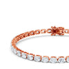 Oval Diamond Tennis Bracelet