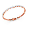 Oval Diamond Tennis Bracelet