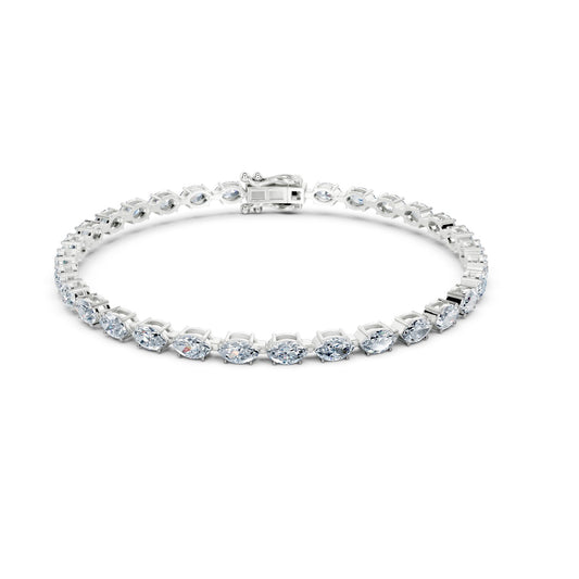Marquise Diamond Tennis Bracelet