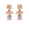 Multi-Shape Diamond Drop Earrings