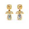 Multi-Shape Diamond Drop Earrings