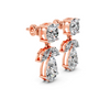 Multi-Shape Diamond Drop Earrings