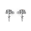 Multi-Shape Diamond Drop Earrings