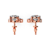 Multi-Shape Diamond Drop Earrings