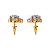 Multi-Shape Diamond Drop Earrings