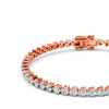 Round Diamond Tennis Bracelet